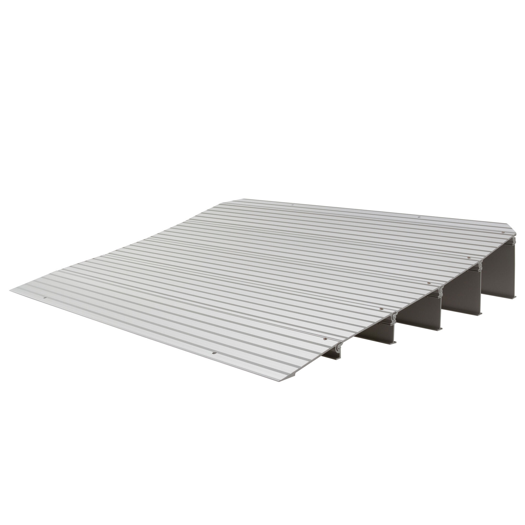 Silver Spring Aluminum Modular Threshold Ramp - 4.75in. to 5.25in. Rise, 26.625in. Length, 34in. Width, 600-Lb. Capacity, Model# THR5